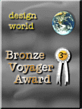 Design World Internet Services Bronze Award